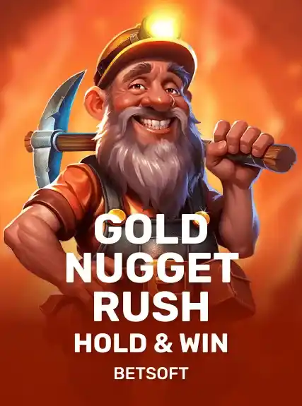 Gold Nugget Rush - Hold & Win game tile