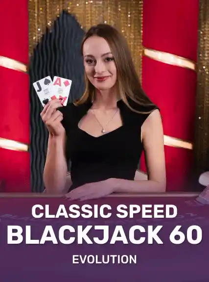 Classic Speed Blackjack 60 game tile