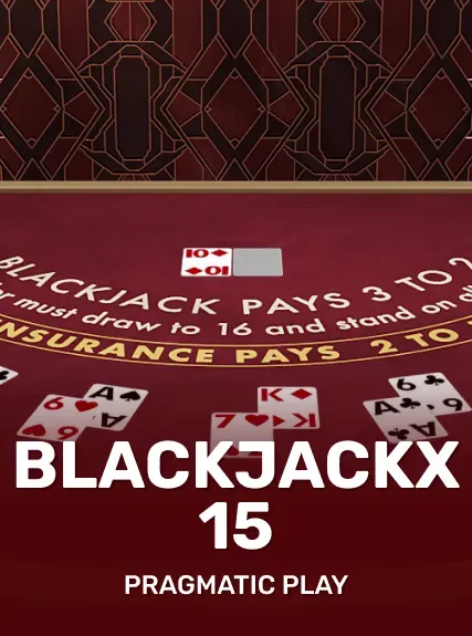 BlackjackX 15 game tile